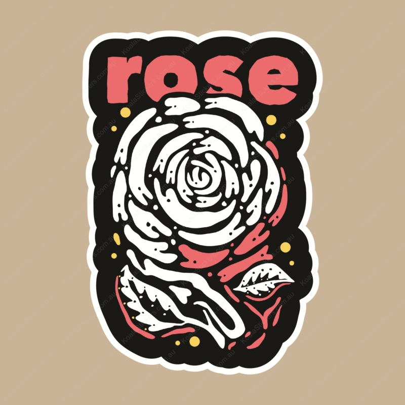 Koala Stickers: Rose Sticker
