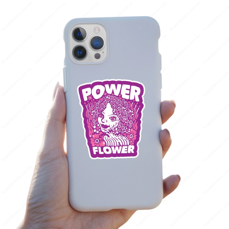Koala Stickers: Power Flower Sticker - Image 3