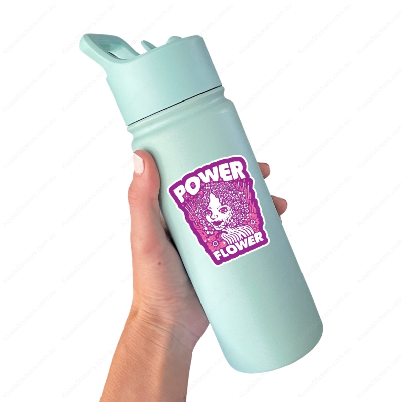 Koala Stickers: Power Flower Sticker - Image 4