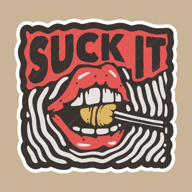 Koala Stickers: Suck It Sticker