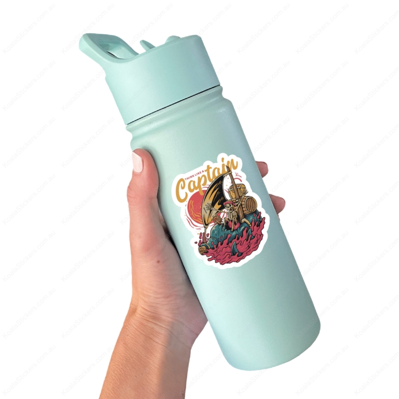 Koala Stickers: Think Like a Captain Sticker - Image 4