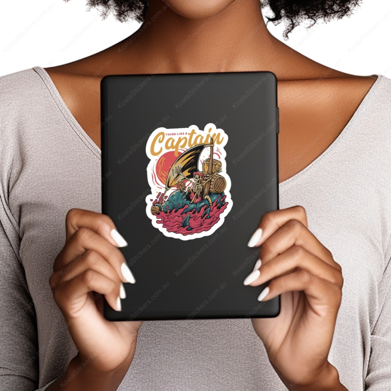 Koala Stickers: Think Like a Captain Sticker - Image 8