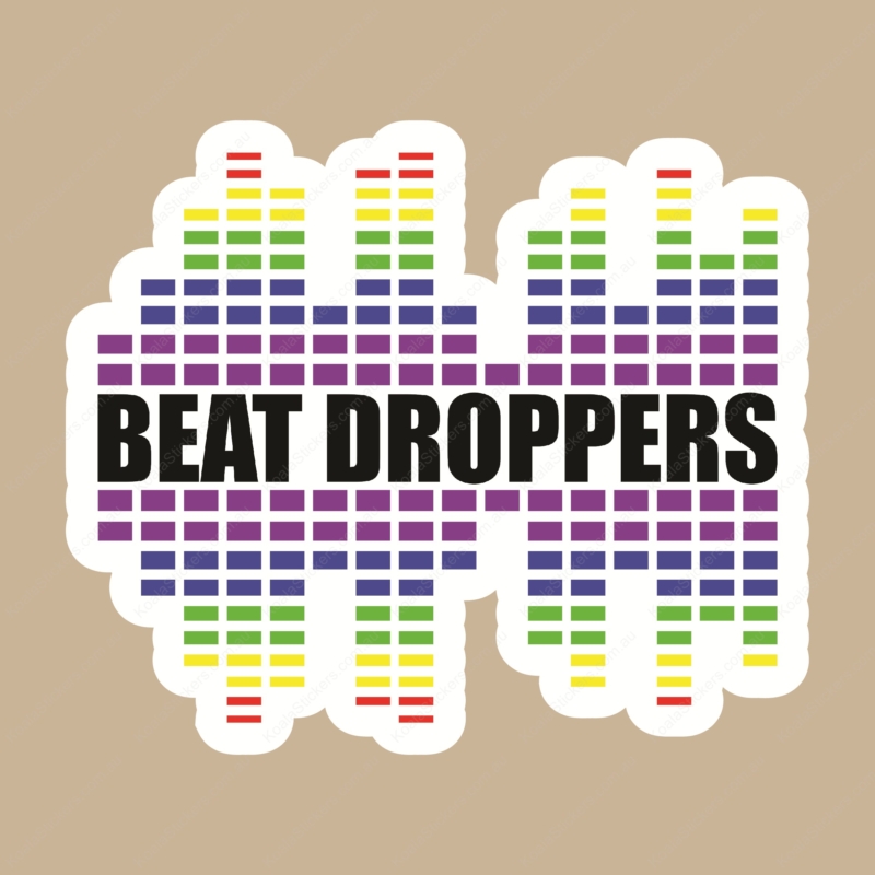 Koala Stickers: Beat Droppers Sticker