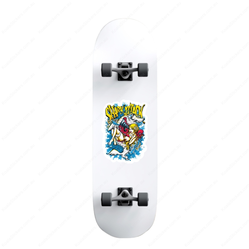 Koala Stickers: Shark Attack Sticker - Image 6