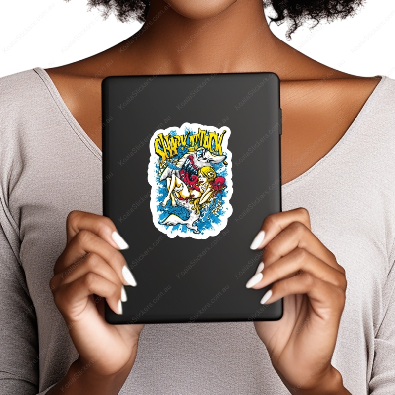 Koala Stickers: Shark Attack Sticker - Image 8