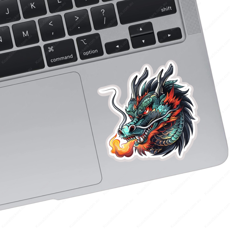 Koala Stickers: Flame Serpent Sticker - Image 2