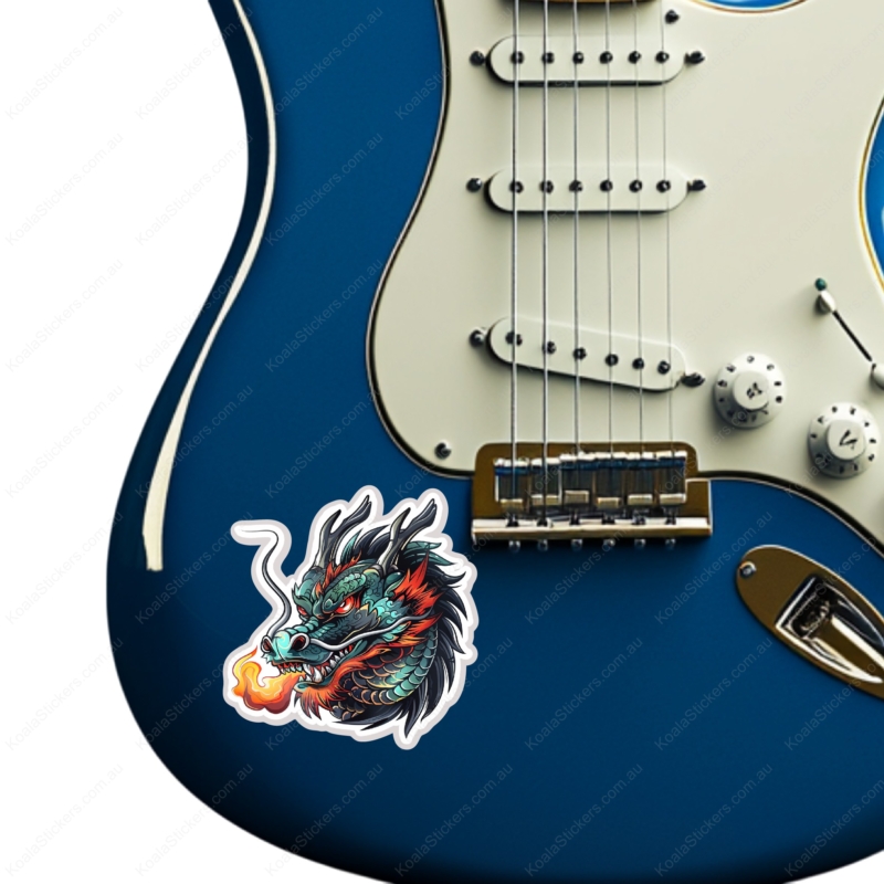 Koala Stickers: Flame Serpent Sticker - Image 5