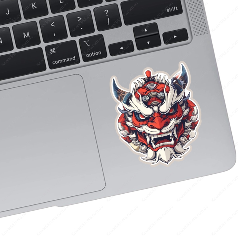 Koala Stickers: Crimson Oni Sticker - Image 2