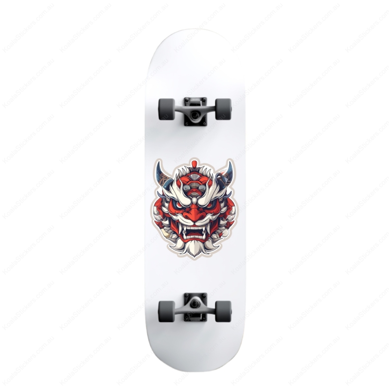 Koala Stickers: Crimson Oni Sticker - Image 6
