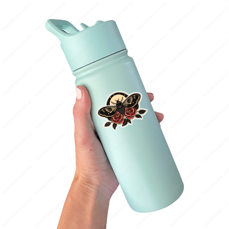 Koala Stickers: Moonrose Moth Sticker - Image 4