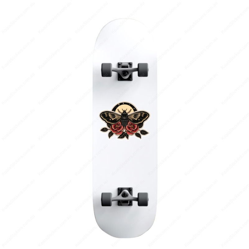 Koala Stickers: Moonrose Moth Sticker - Image 6