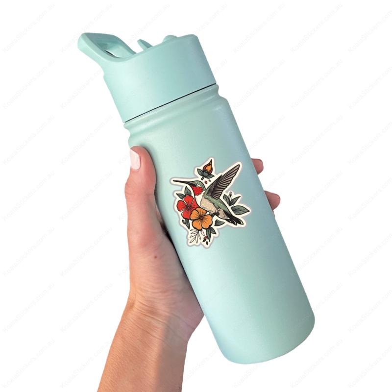Koala Stickers: Blossom Hummer Sticker - Image 4