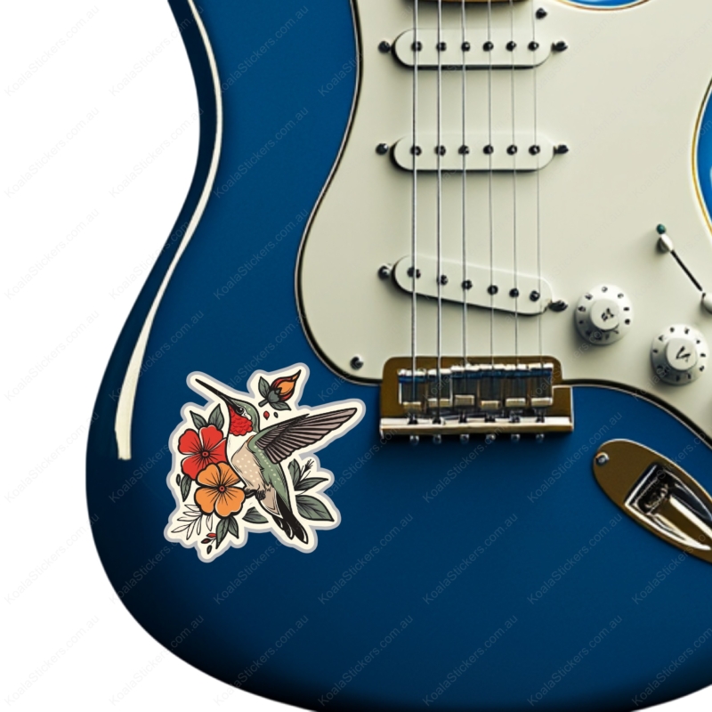 Koala Stickers: Blossom Hummer Sticker - Image 5