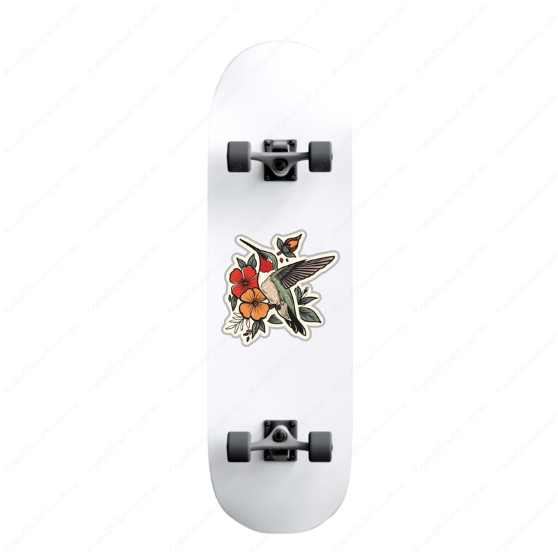 Koala Stickers: Blossom Hummer Sticker - Image 6