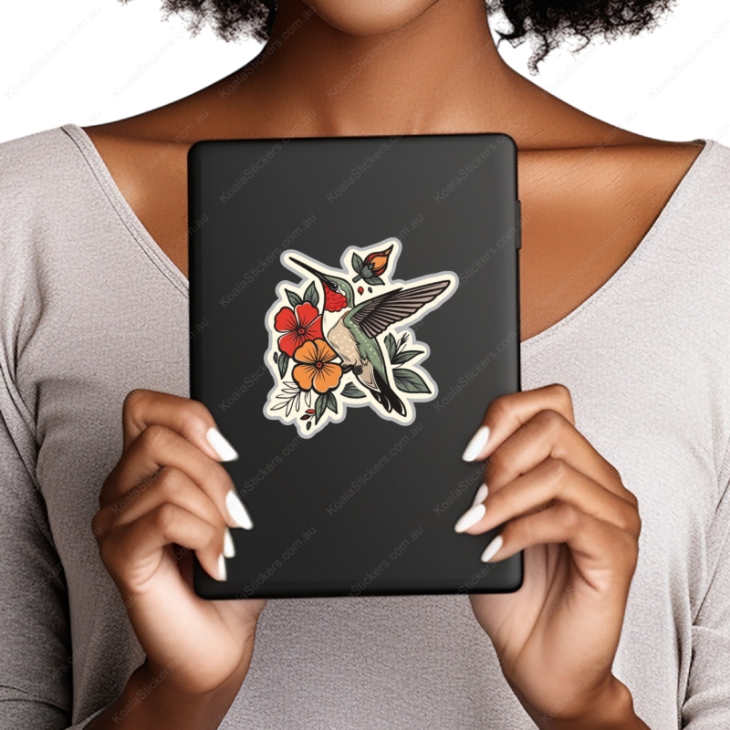 Koala Stickers: Blossom Hummer Sticker - Image 8