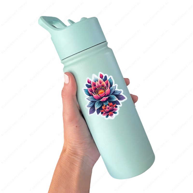 Koala Stickers: Lotus Bloom Sticker - Image 4