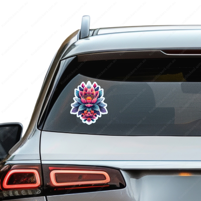 Koala Stickers: Lotus Bloom Sticker - Image 7