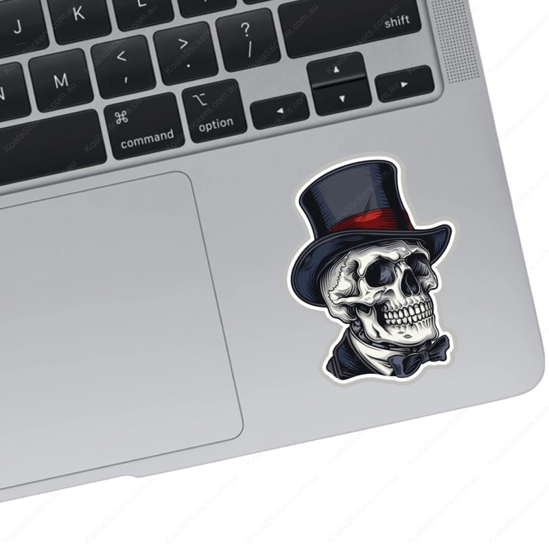 Koala Stickers: Dapper Skull Sticker - Image 2