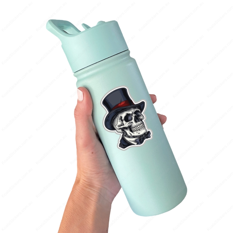 Koala Stickers: Dapper Skull Sticker - Image 4