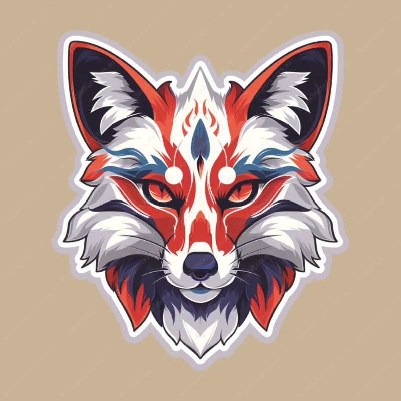 Koala Stickers: Kitsune Blaze Sticker