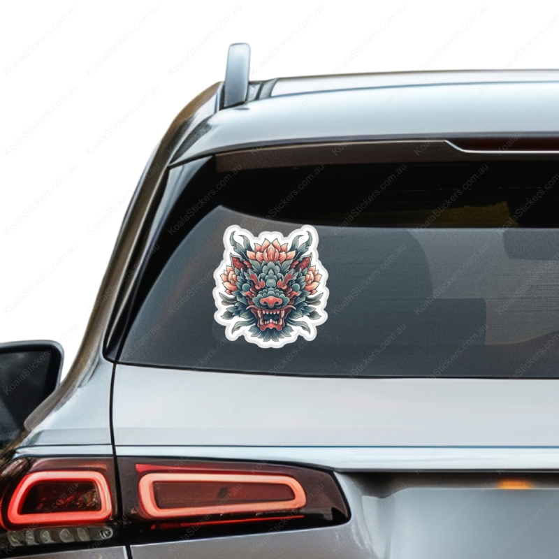 Koala Stickers: Lotus Dragon Sticker - Image 7