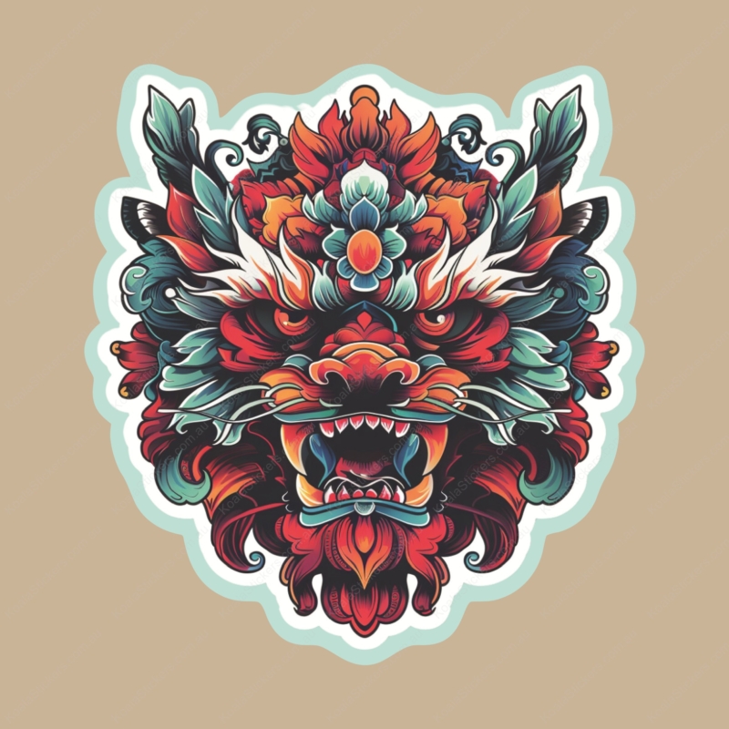 Koala Stickers: Blazing Guardian Sticker