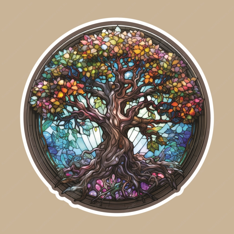 Koala Stickers: Celestial Canopy Sticker