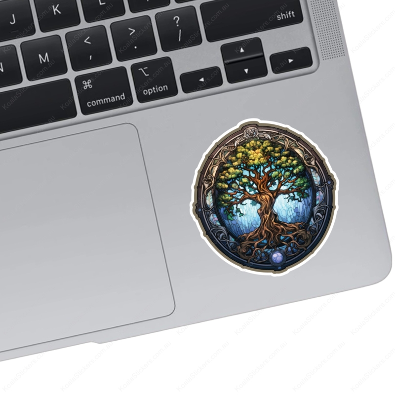 Koala Stickers: Verdant Crown Sticker - Image 2