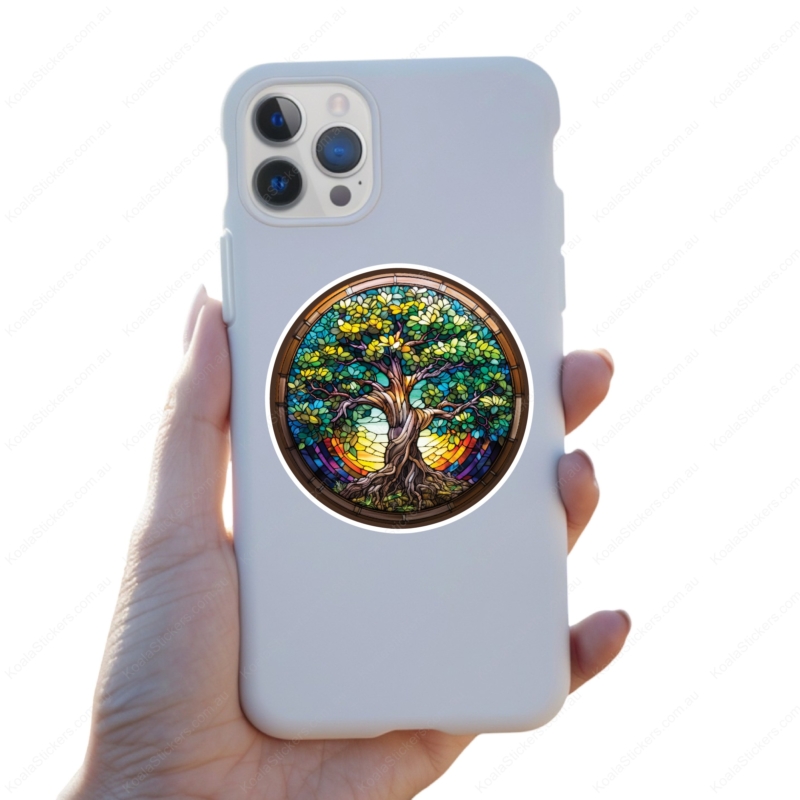 Koala Stickers: Sunrise Oak Sticker - Image 3
