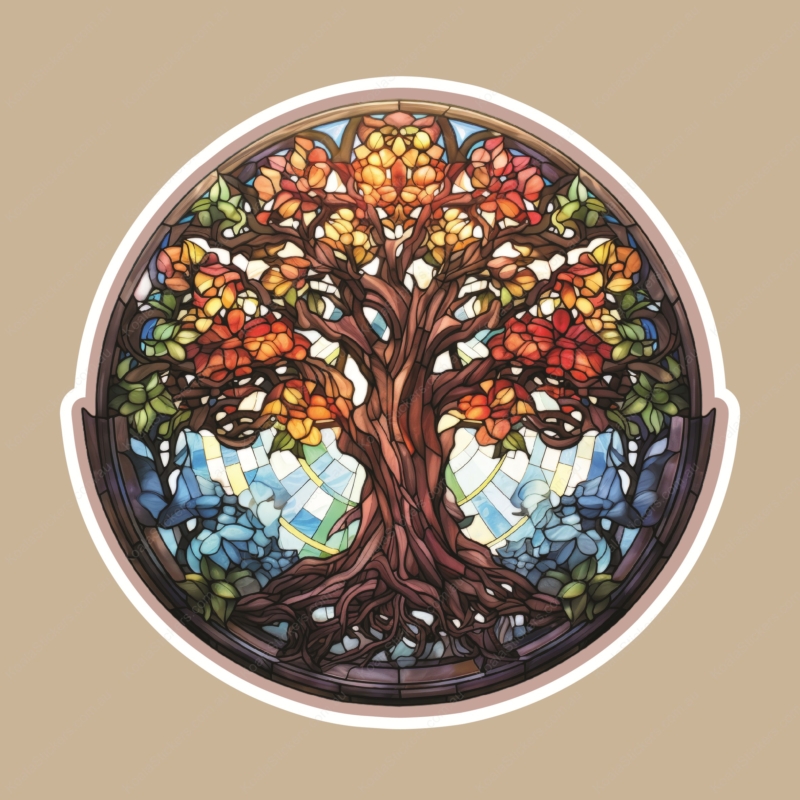 Koala Stickers: Autumn Radiance Sticker
