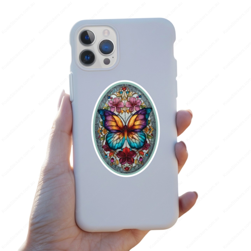 Koala Stickers: Glasswing Sticker - Image 3