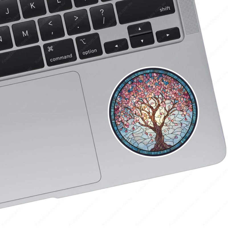 Koala Stickers: Blossom Glass Sticker - Image 2