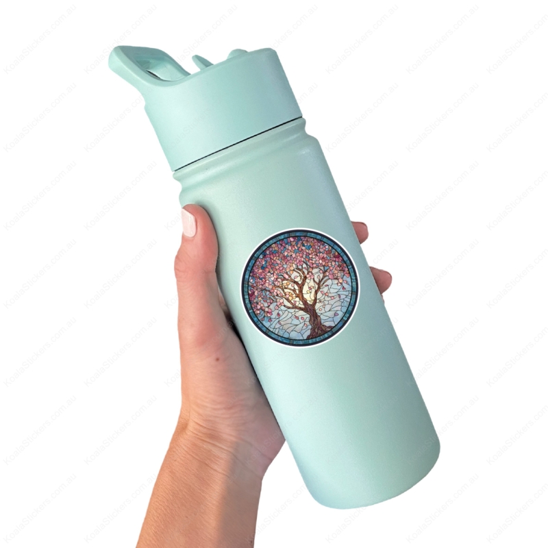 Koala Stickers: Blossom Glass Sticker - Image 4