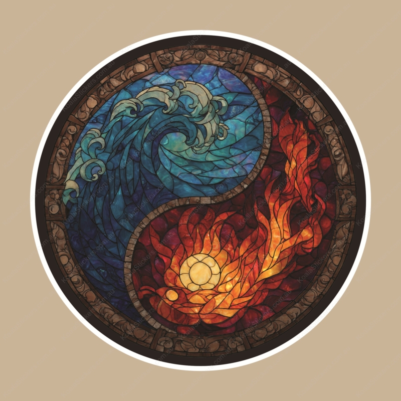 Koala Stickers: Elemental Balance Sticker