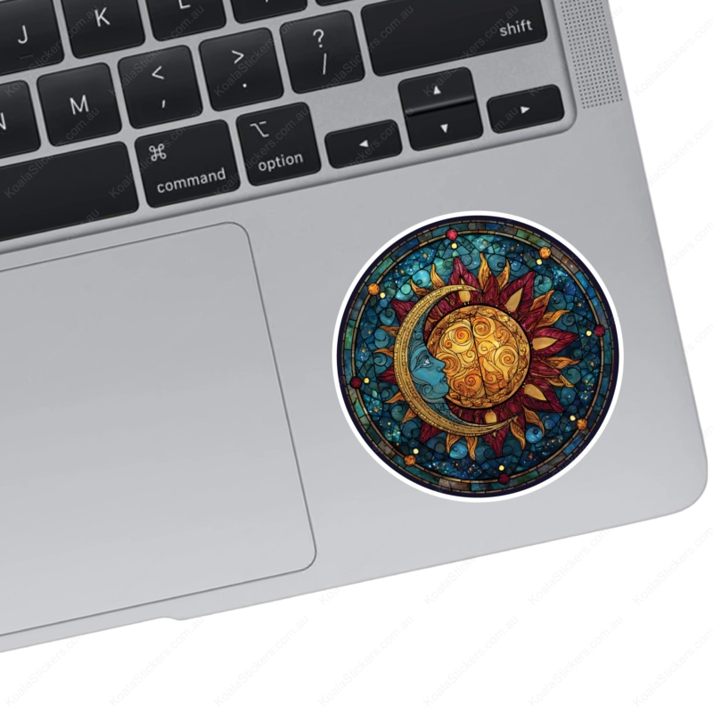 Koala Stickers: Celestial Embrace Sticker - Image 2