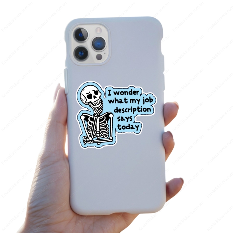 Koala Stickers: Job Description Sticker - Image 3
