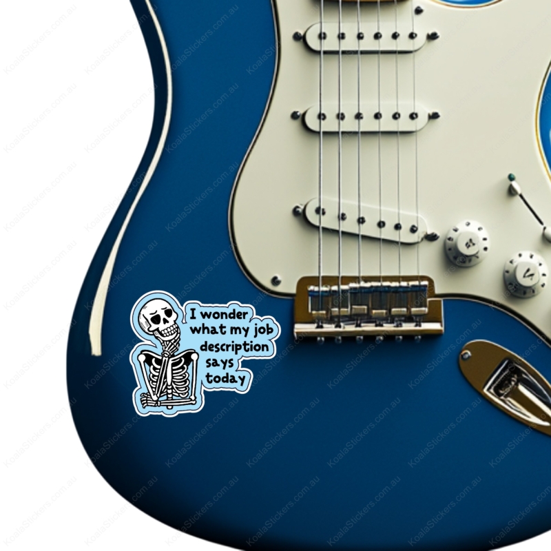 Koala Stickers: Job Description Sticker - Image 5