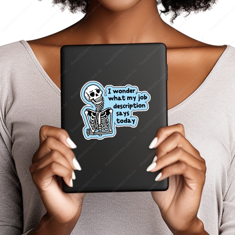 Koala Stickers: Job Description Sticker - Image 8