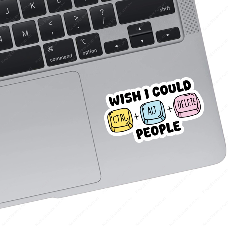 Koala Stickers: CTRL+ALT+DEL Sticker - Image 2