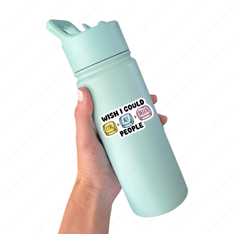 Koala Stickers: CTRL+ALT+DEL Sticker - Image 4
