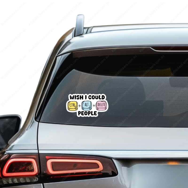 Koala Stickers: CTRL+ALT+DEL Sticker - Image 7