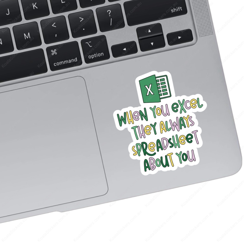 Koala Stickers: Spreadsheet Sticker - Image 2