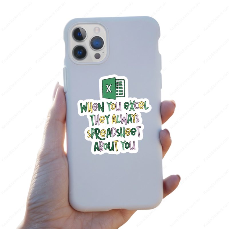 Koala Stickers: Spreadsheet Sticker - Image 3