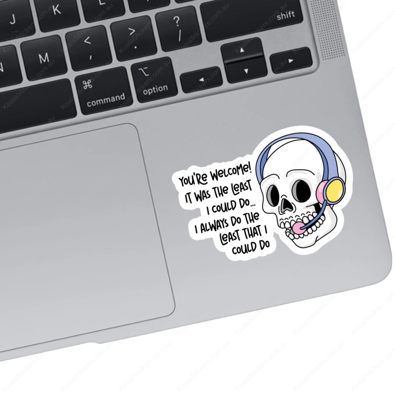 Koala Stickers: The Least I Could Do Sticker - Image 2