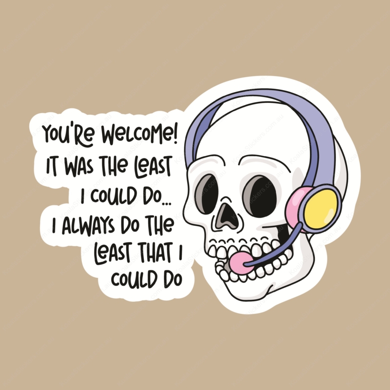 Koala Stickers: The Least I Could Do Sticker