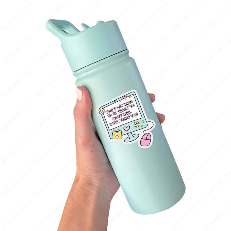 Koala Stickers: Crazy at Work Sticker - Image 4