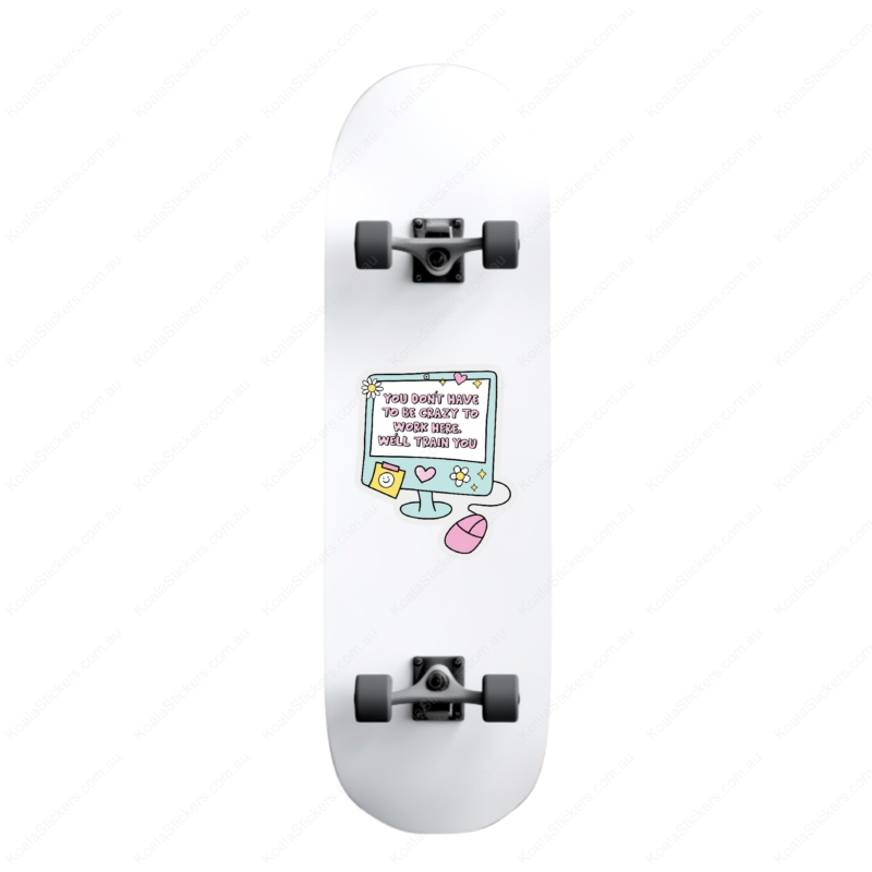 Koala Stickers: Crazy at Work Sticker - Image 6