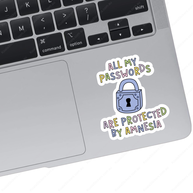 Koala Stickers: Protected Password Sticker - Image 2