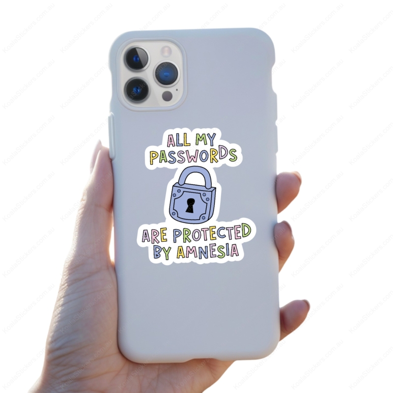 Koala Stickers: Protected Password Sticker - Image 3