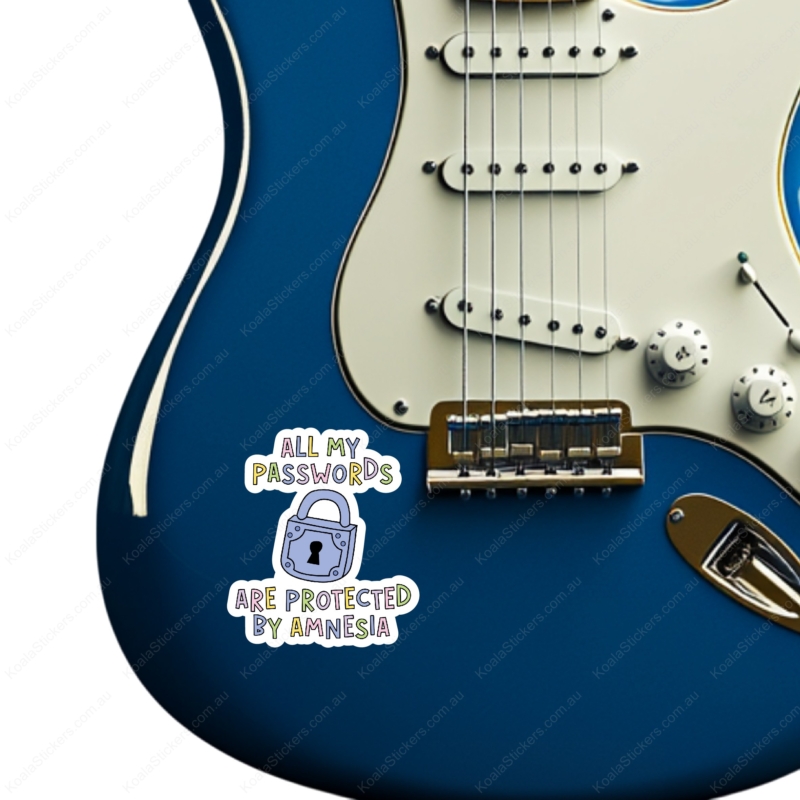 Koala Stickers: Protected Password Sticker - Image 5